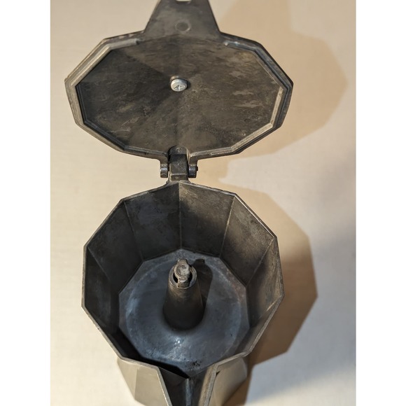 Vintage Antique Moka Espresso Maker Made in Italy by Express 16 Ounce - Picture 5 of 10